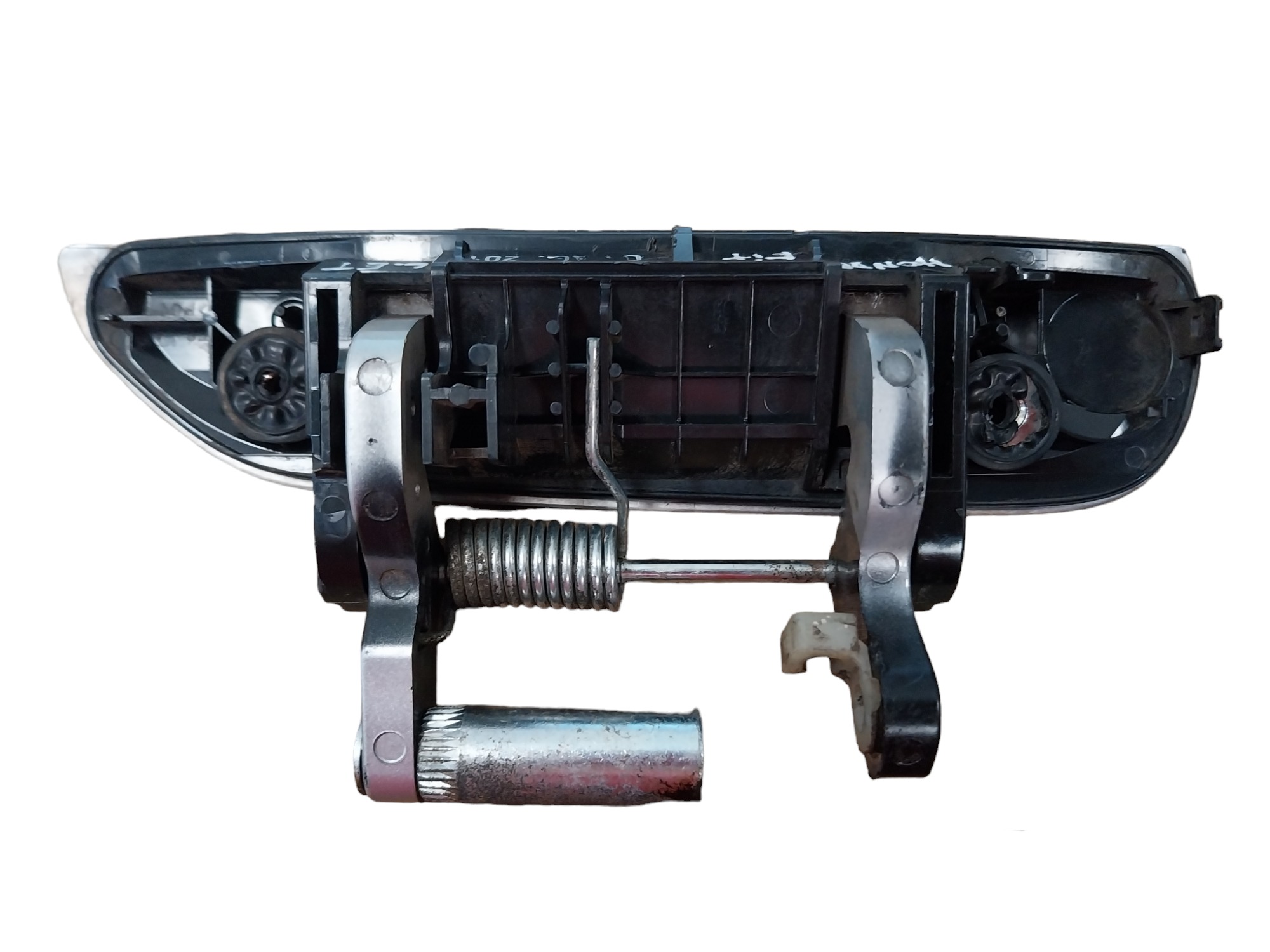 Maçaneta Externa Traseira Esquerda Honda New Fit 2009 A 2014 Prata Traseira 4