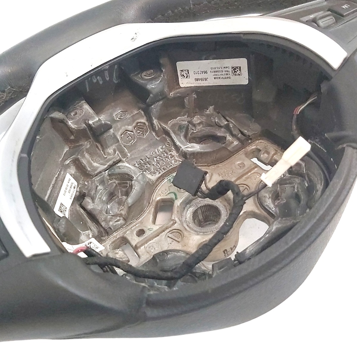 Volante Direção Multifuncional Bmw 116i 320i F20 F30 2015 Preto 9