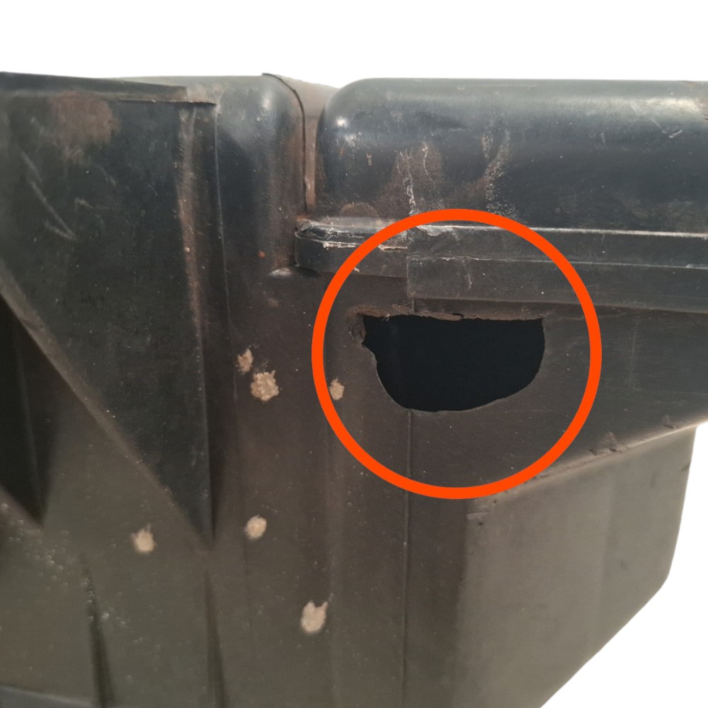 Base Caixa Filtro Ar Corsa Classic 97 98 99 A 2002 Detalhe 2