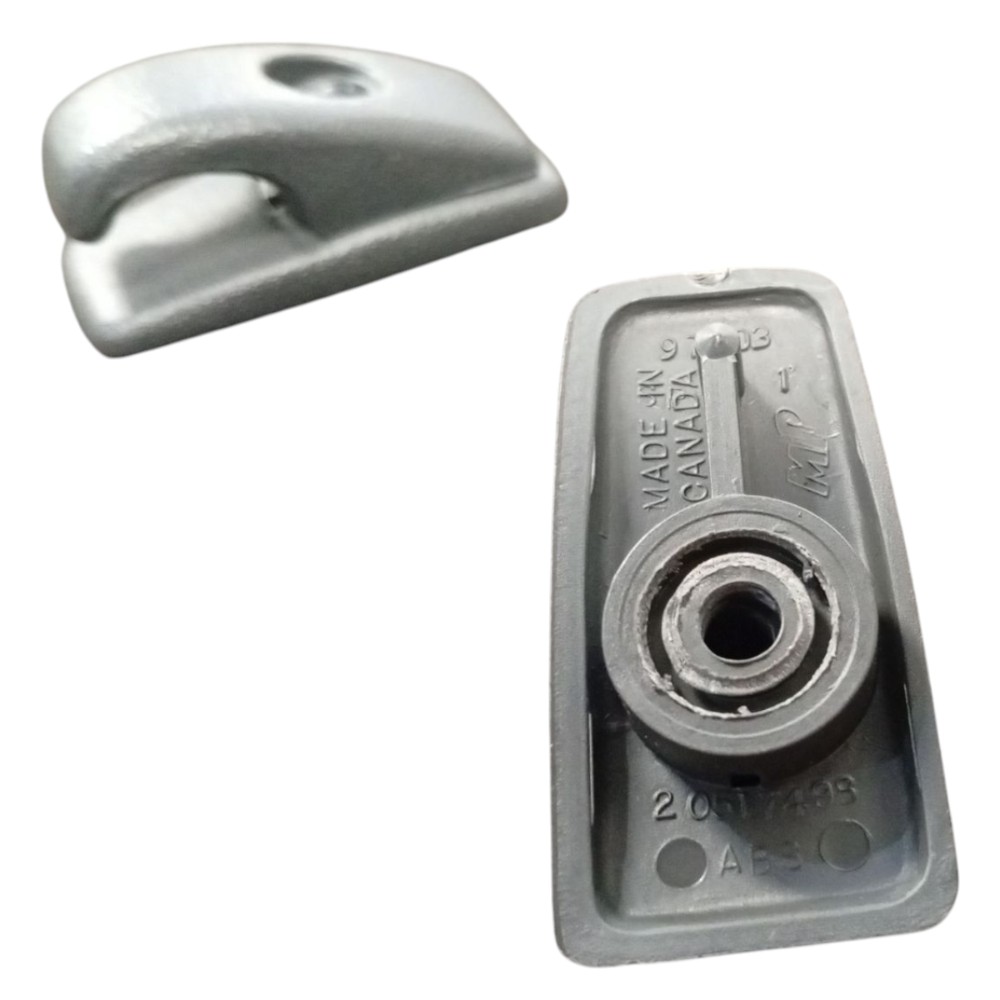 Par Suporte Gancho Quebra Sol S10 Blazer 2001 2002 2003 2011 2