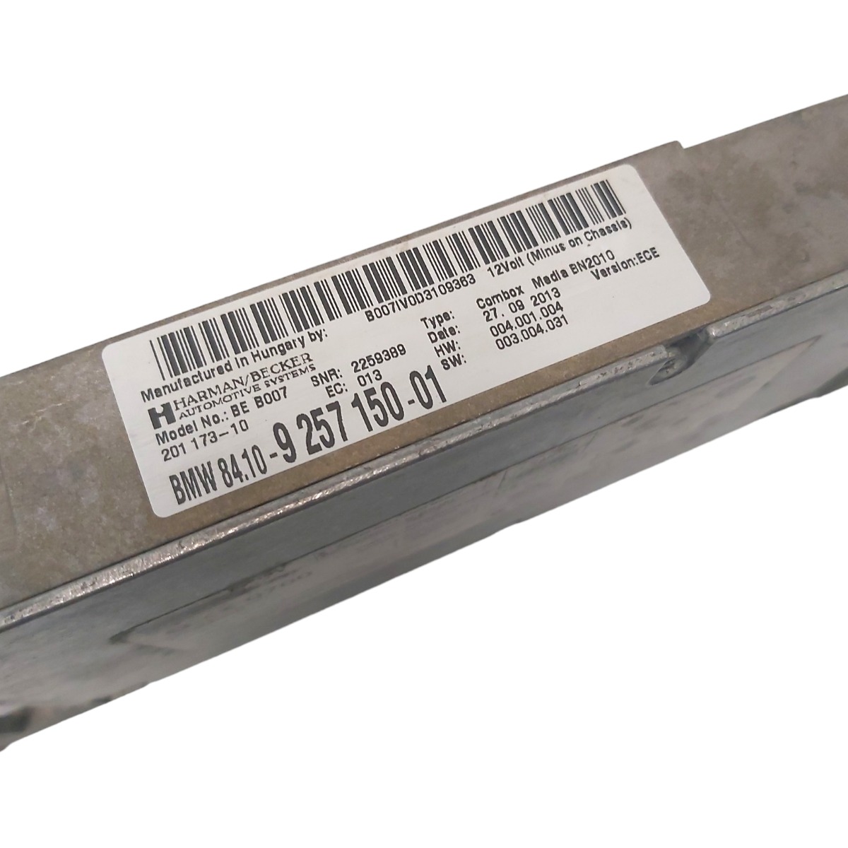 Módulo Bluetooth Som Bmw 116 118 316 320 F20 F30 925715001 Cinza 7