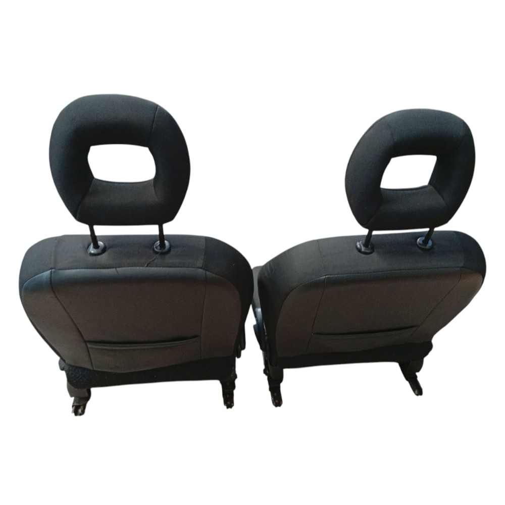 Jogo Banco Completo Peugeot 206 207 2001 2002 2003 2004 2012 Preto 3