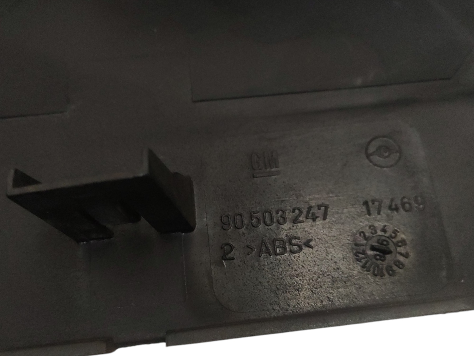 Puxador Apoio Braço Dianteiro Esquerdo Vectra 97 99 A 2005 Preto 3