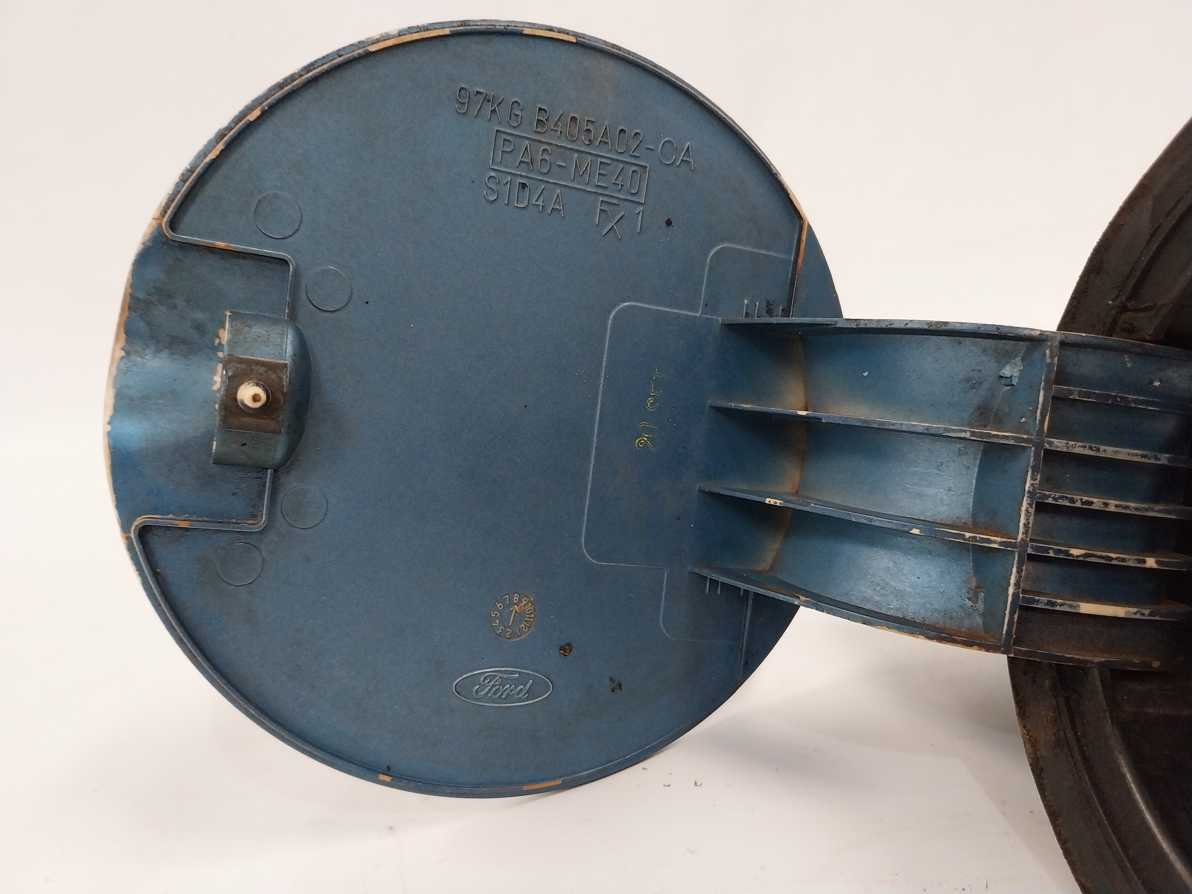 Portinhola Tanque Combustível Ford Ka 99 2000 2001 2002 2003 Azul 2003 6