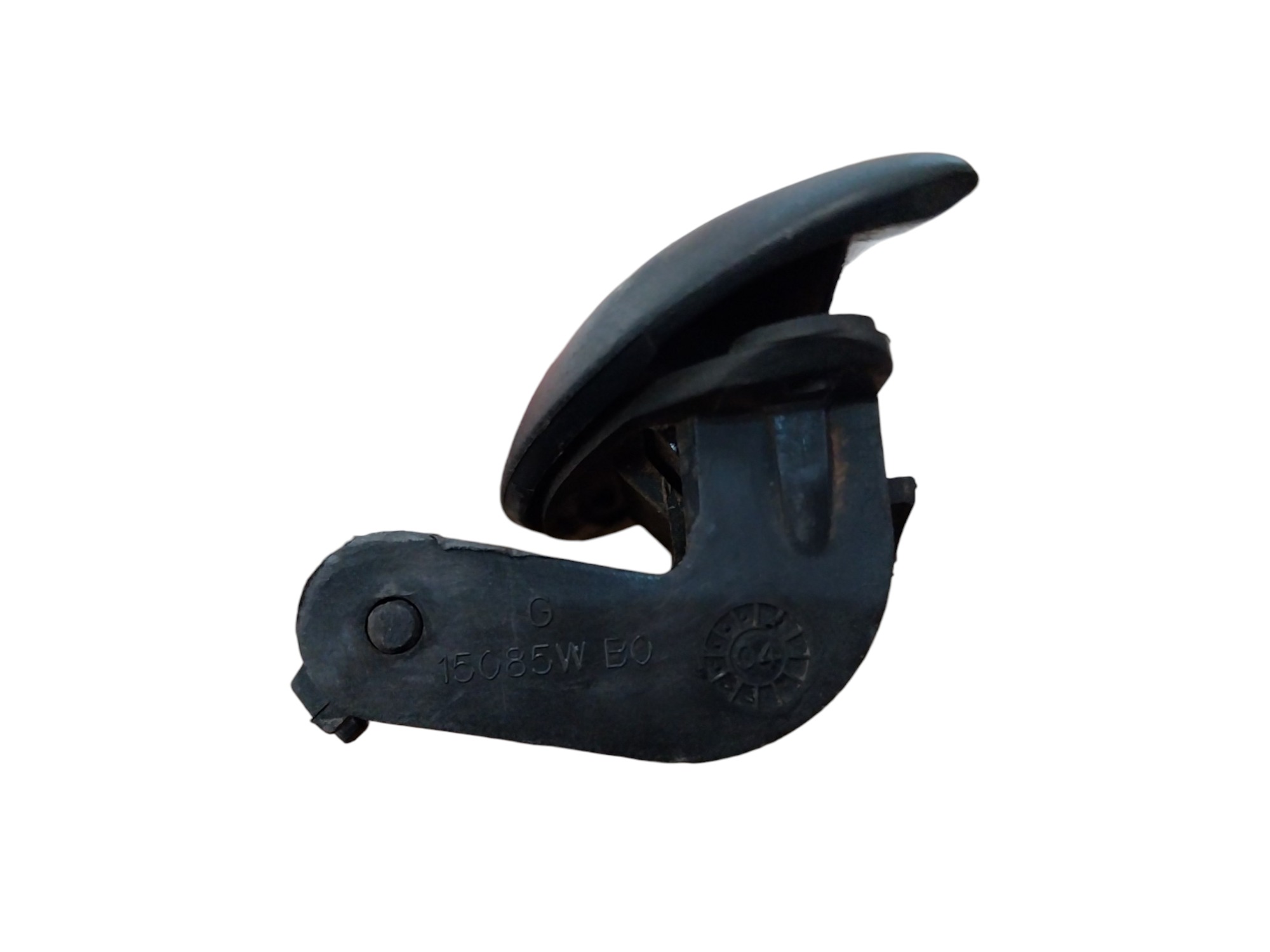 Maçaneta Externa Traseira Esquerda Peugeot 206 2008 A 2012  Preto Traseira 5