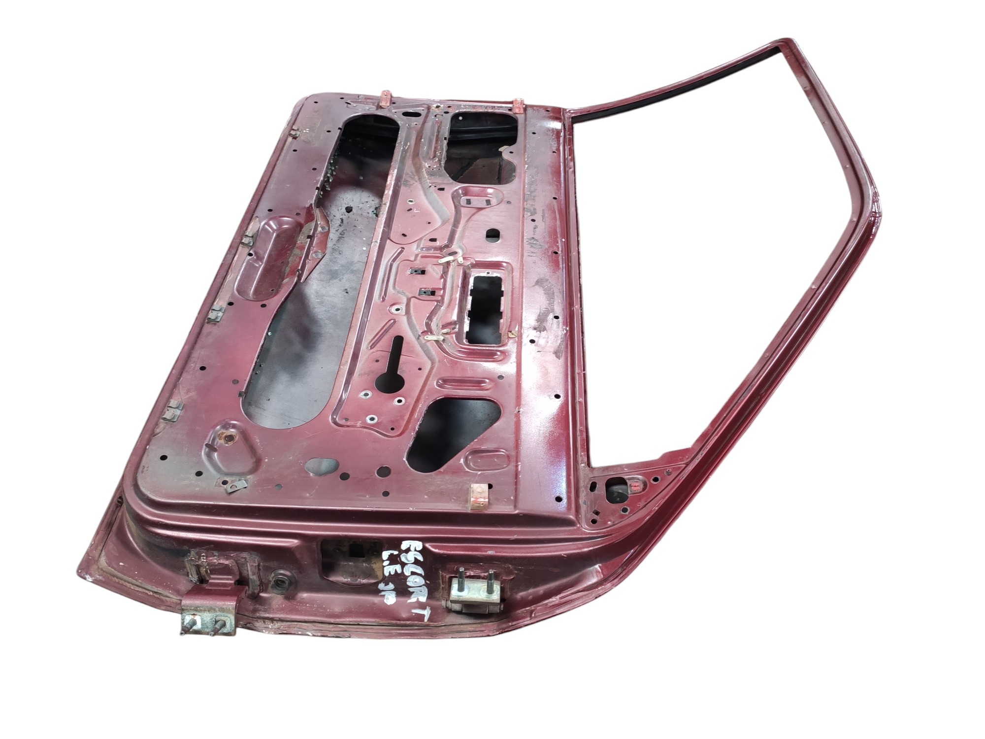 Porta Esquerdo Escort 2p 96 97 99 2001 2002 2003 Traseira Esquerdo Vermelho 6