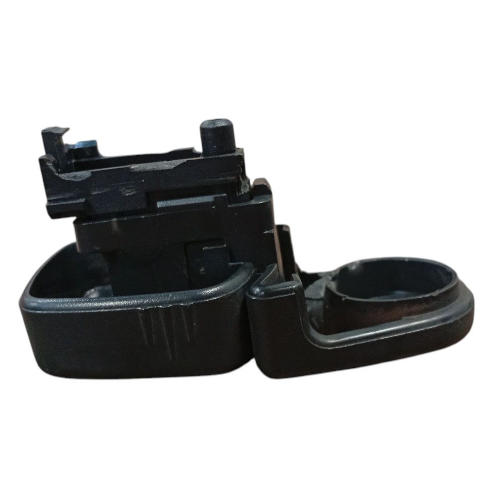 Moldura Regulador Altura Cinto Peugeot 206 2001 2002 A 2008 Preto 3