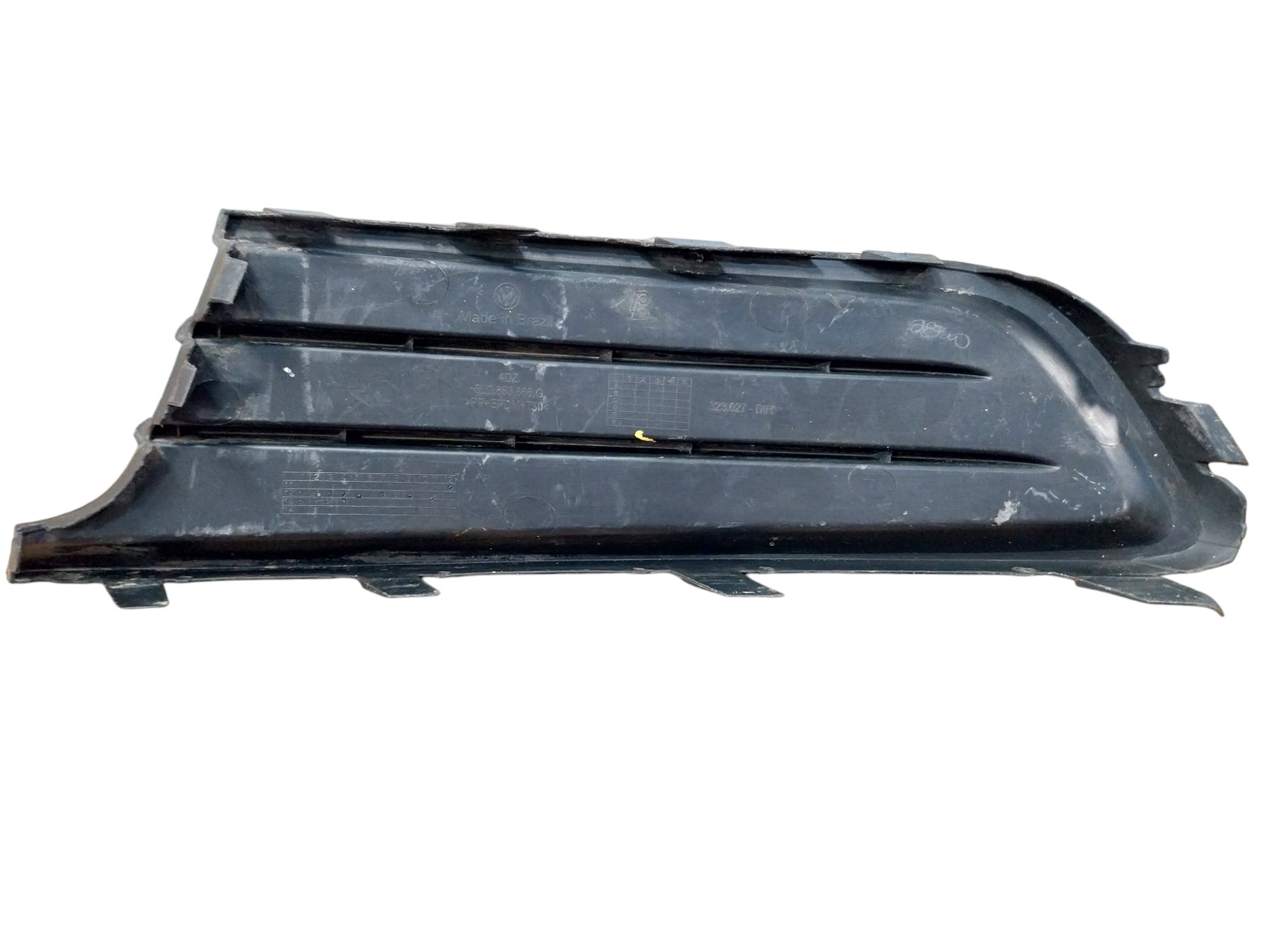 Moldura Farol Milha Direito Voyage Gol G6 2013 2014 2016  Preto Direito 3