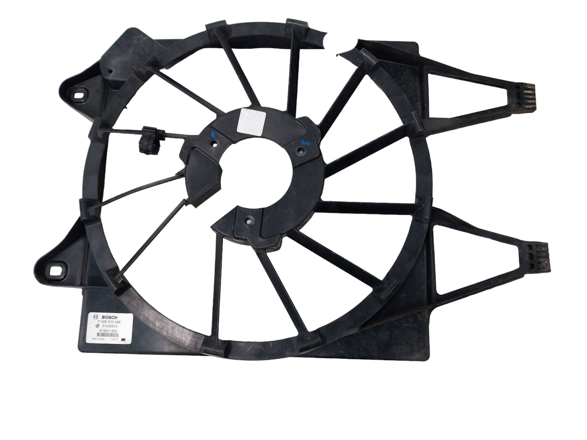 Defletor Ventoinha Uno Fiorino 2011 2012 2013 2014 2018 2019 5