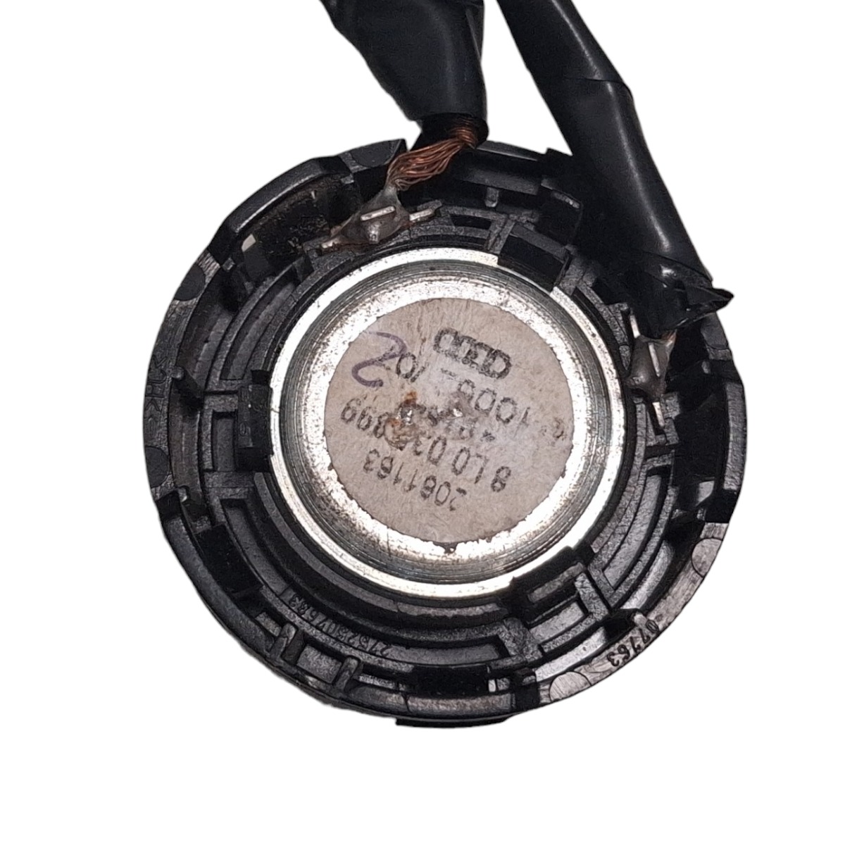 Tweeter Chicote Porta Dianteira Audi A3 97 98 2002 2003 2006 Preto 4