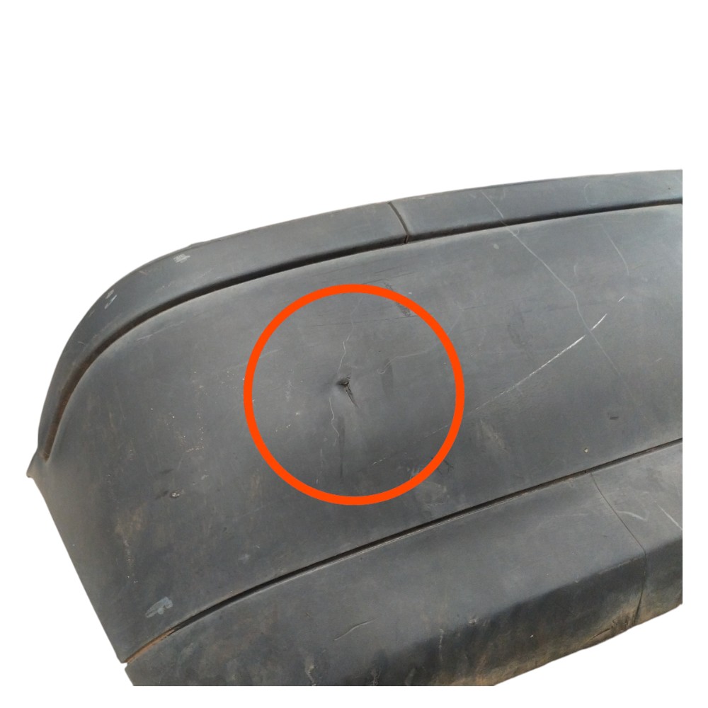 Parachoque Traseiro Vw Gol G3 99 2000 2001 A 2005 Detalhe 2