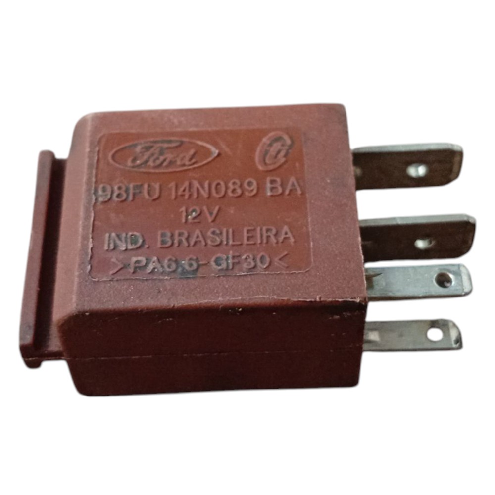 Relê Auxiliar Ford 4 Pino 98fu14n089-ba 1