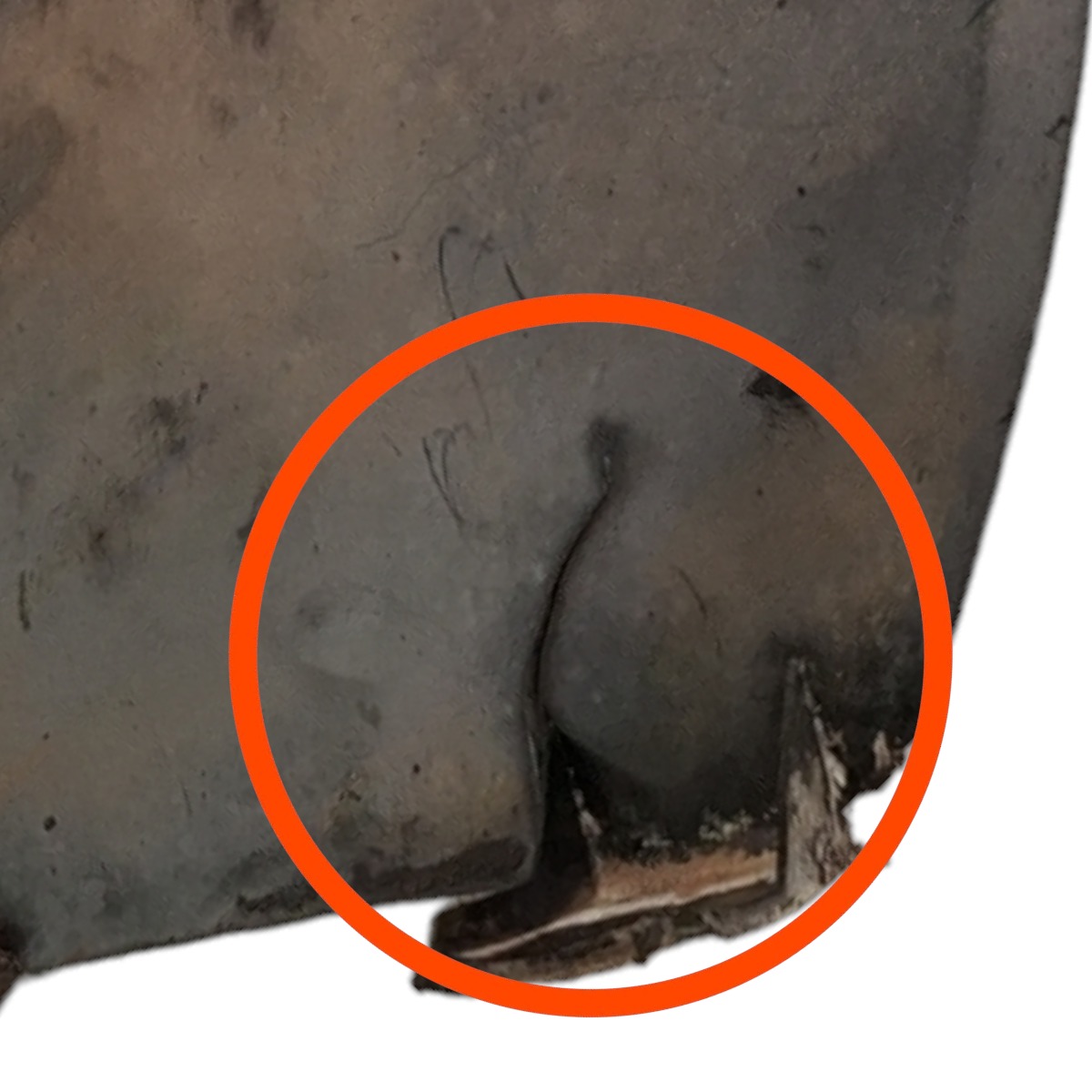 Parabarro Traseiro Direito Astra Sedan 99 2000 2011 Detalhe 2