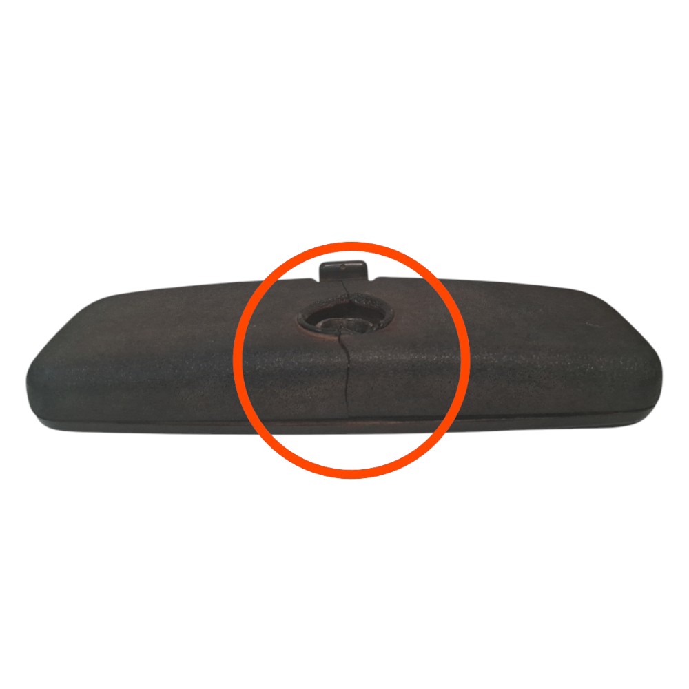 Retrovisor Interno Ford Escort Verona 93 94 99 2001 Detalhe 3
