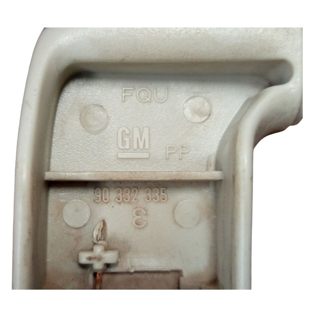 Puxador Alça Teto Pqp Omega 93 94 95 96 97 98 99 Detalhe Branco 3
