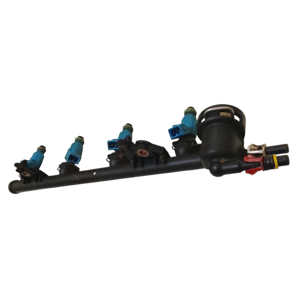 Flauta Bico Injetor Ford Courier Fiesta Zetec 99 2000 2001 3
