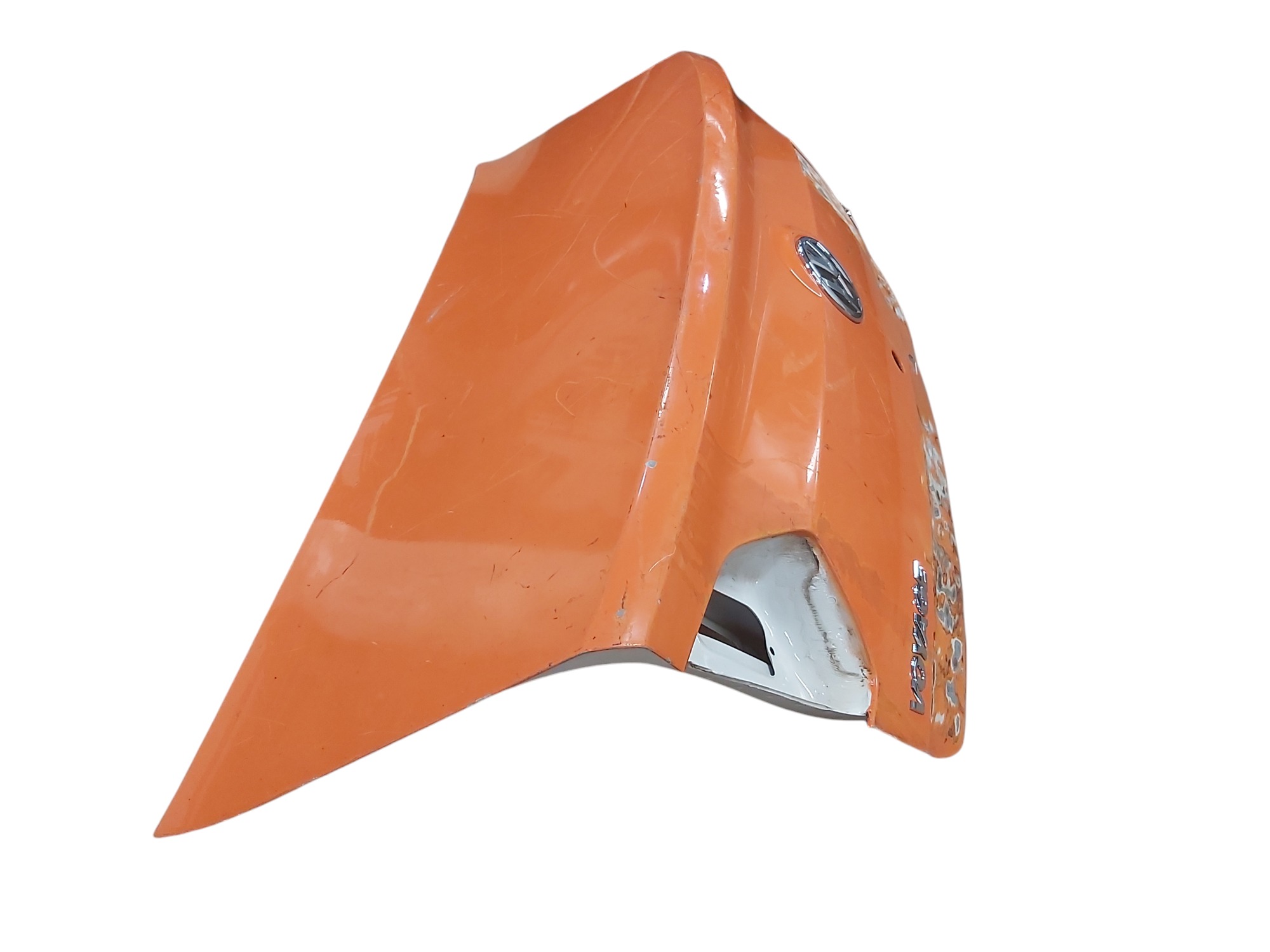 Tampa Traseira Porta Malas Voyage G6 G7 2013 2014 2015 2016 Laranja 5