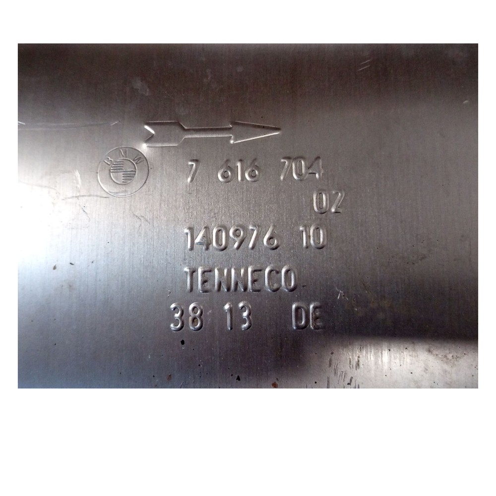 Abafador Traseiro Escapamento Bmw 116 118 F20 2013 2014 2019 5