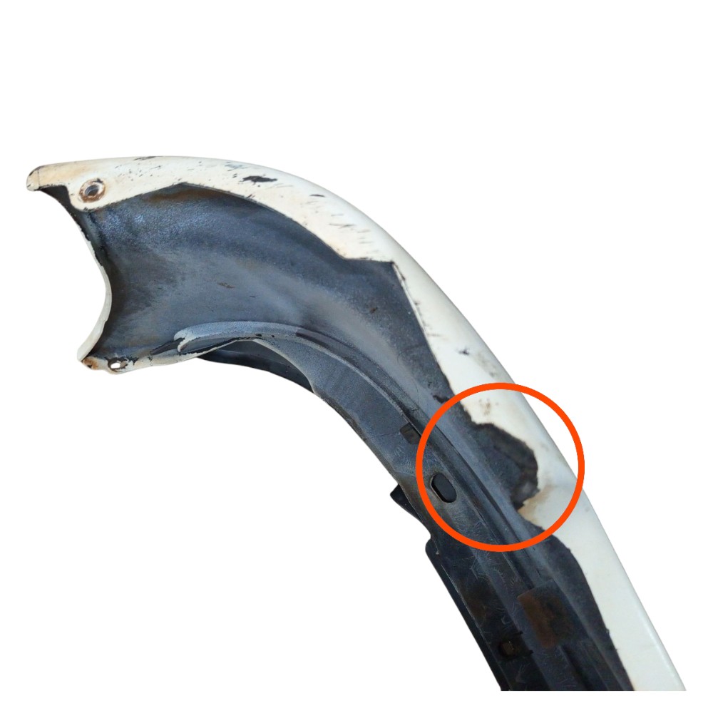 Parachoque Traseiro Peugeot 206 2001 2002 2003 2004 2008 2