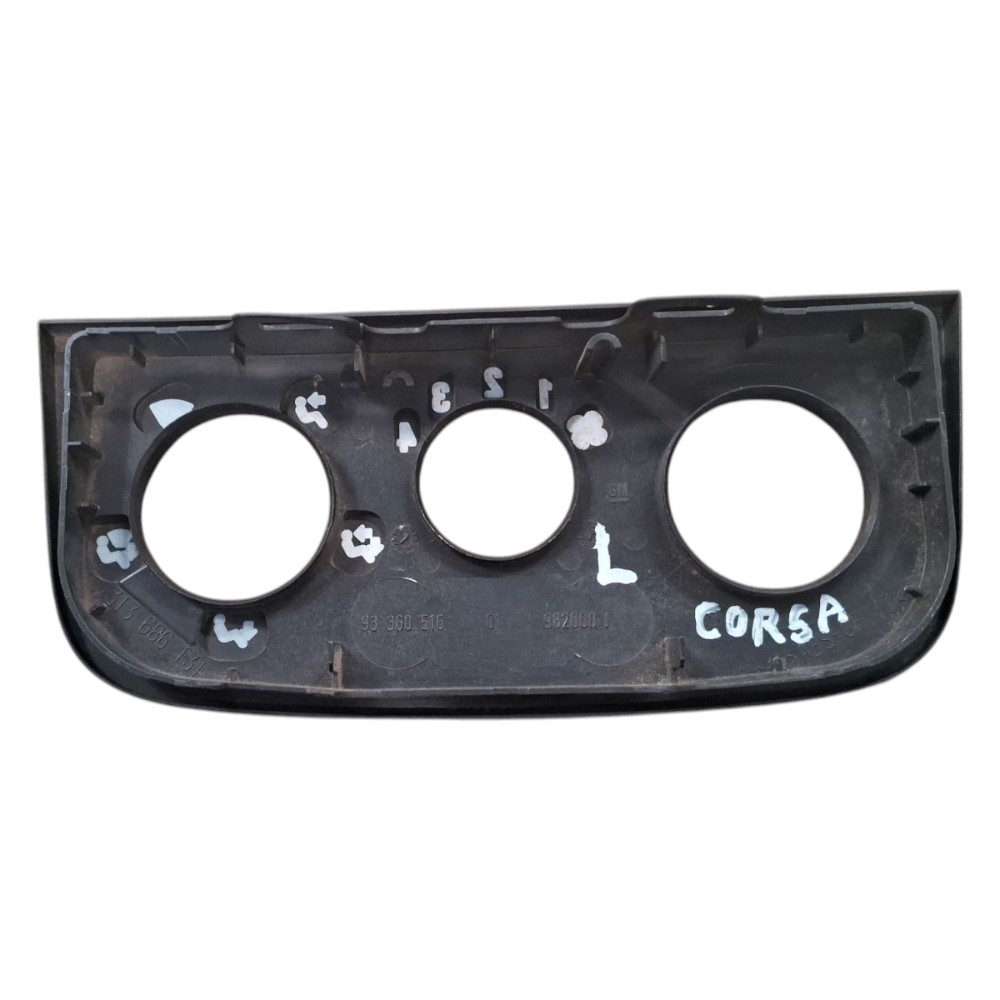 Moldura Controle Ventilação S/ Ar Gm Corsa Montana 93360516 4