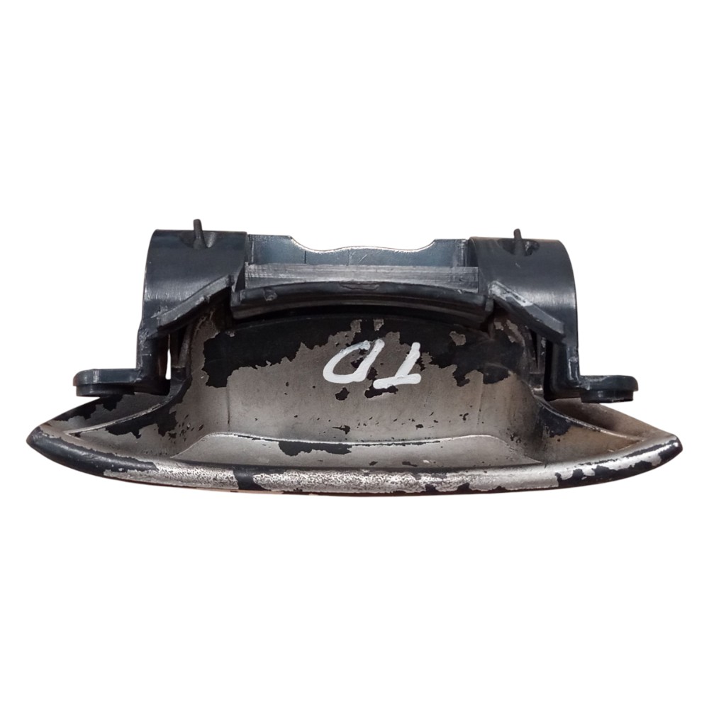 Maçaneta Externa Tras Direita Peugeot 206 2001 2008 Detalhe Prata Traseira 7