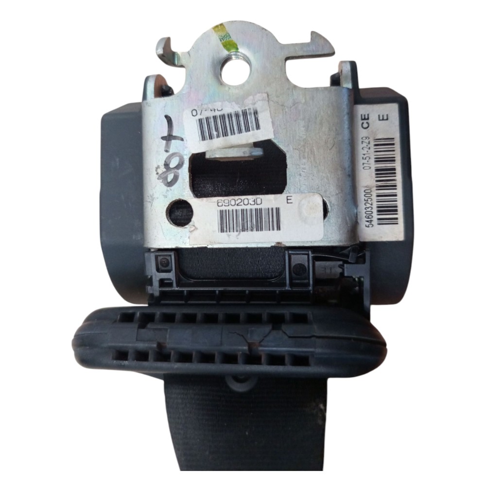 Cinto Segurança Traseiro Esquerdo Peugeot 206 2001 2002 2008 7