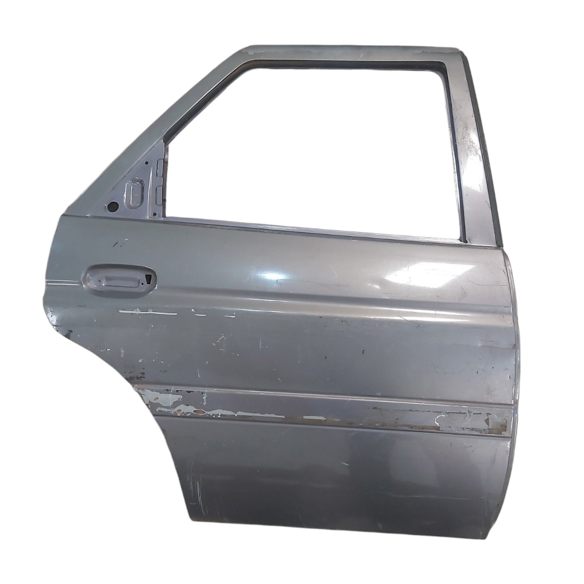 Porta Traseira Direita Ford Escort 97 98 99 2000 2001 2002 Traseira Direito Prateado 1