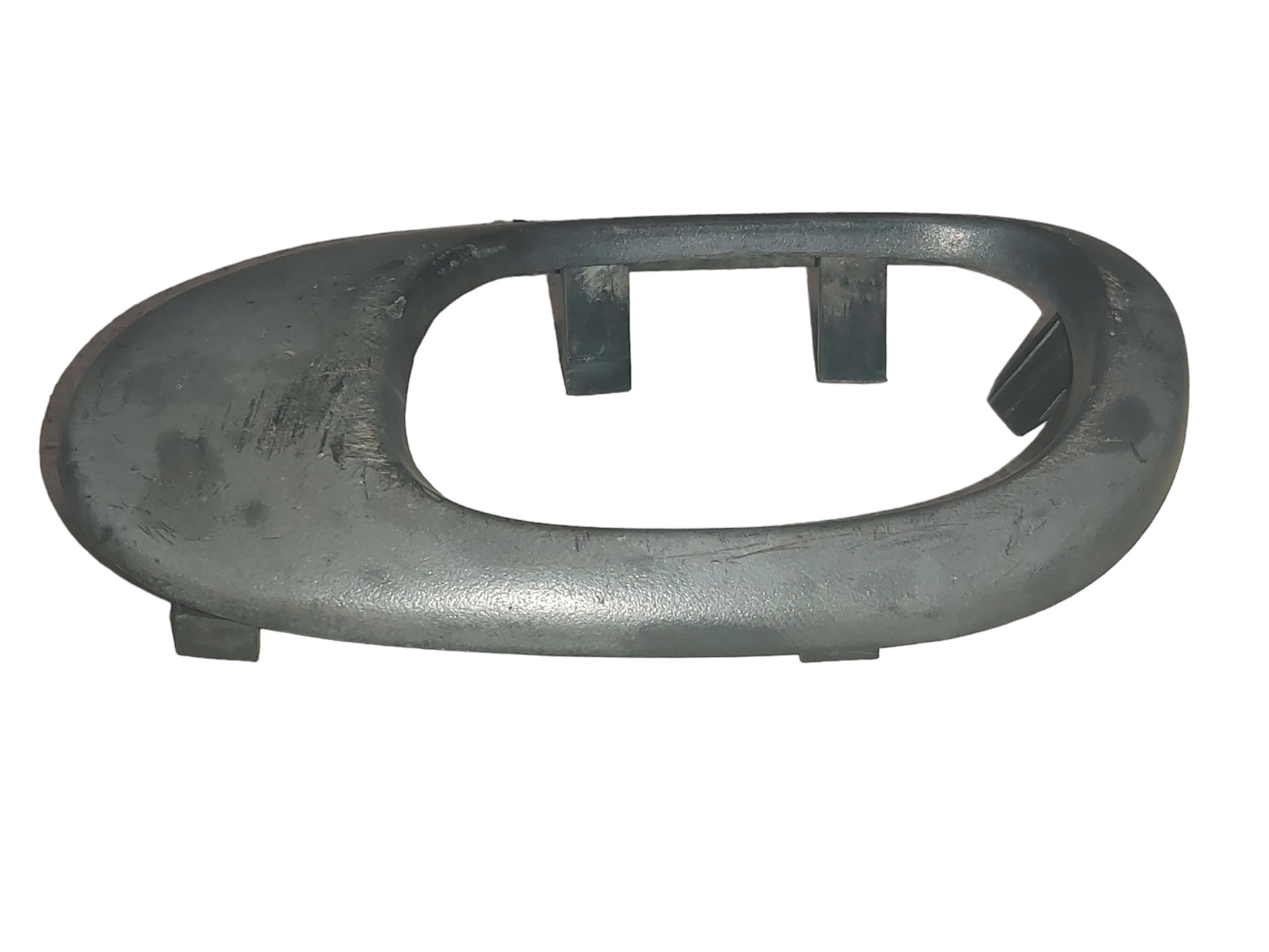 Moldura Acabamento Maçaneta Interna Peugeot 206 207 05 A 13 Preto Traseira 2