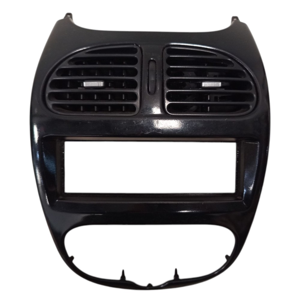 Moldura Painel Central Rádio Peugeot 206 2001 2002 2003 2008