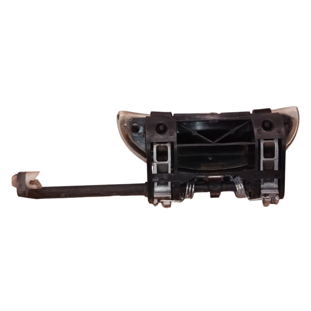 Maçaneta Externa Dianteira Direita Peugeot 206 2001 A 2008 Prata 4
