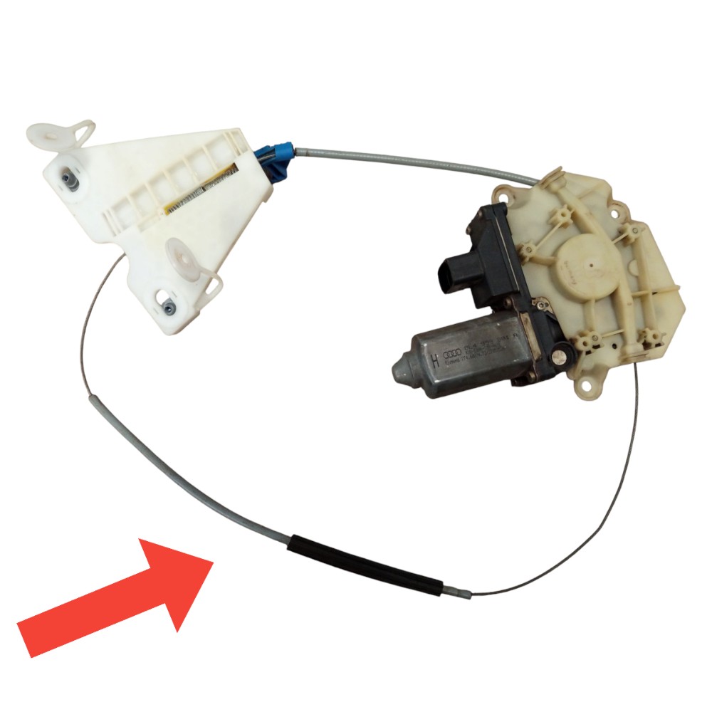 Maquina Vidro Traseiro Direito Audi A3 97 2001 2006 Detalhe 2