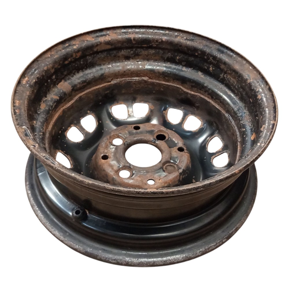 Roda Ferro Aro 13 Gol Parati Saveiro Voyage G2 G3 G4 94 2008 Preto 4