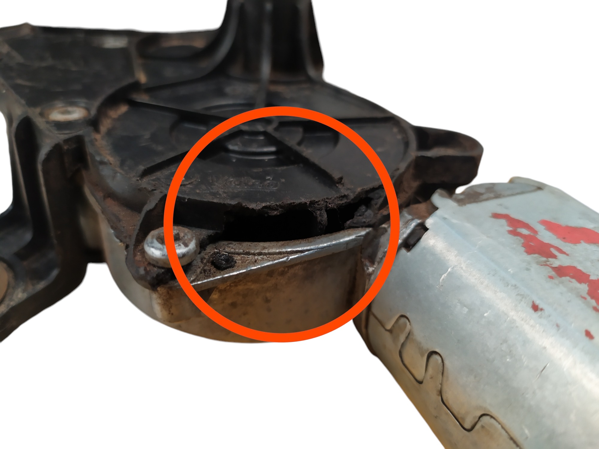 Motor Limpador Vidro Traseiro Gol G4 G5 2005 A 2012 Detalhe 2