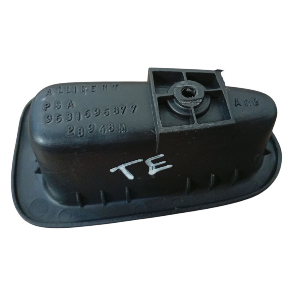Puxador Porta Traseira Esquerda Peugeot 206 2001 2002 A 2008 Preto 5