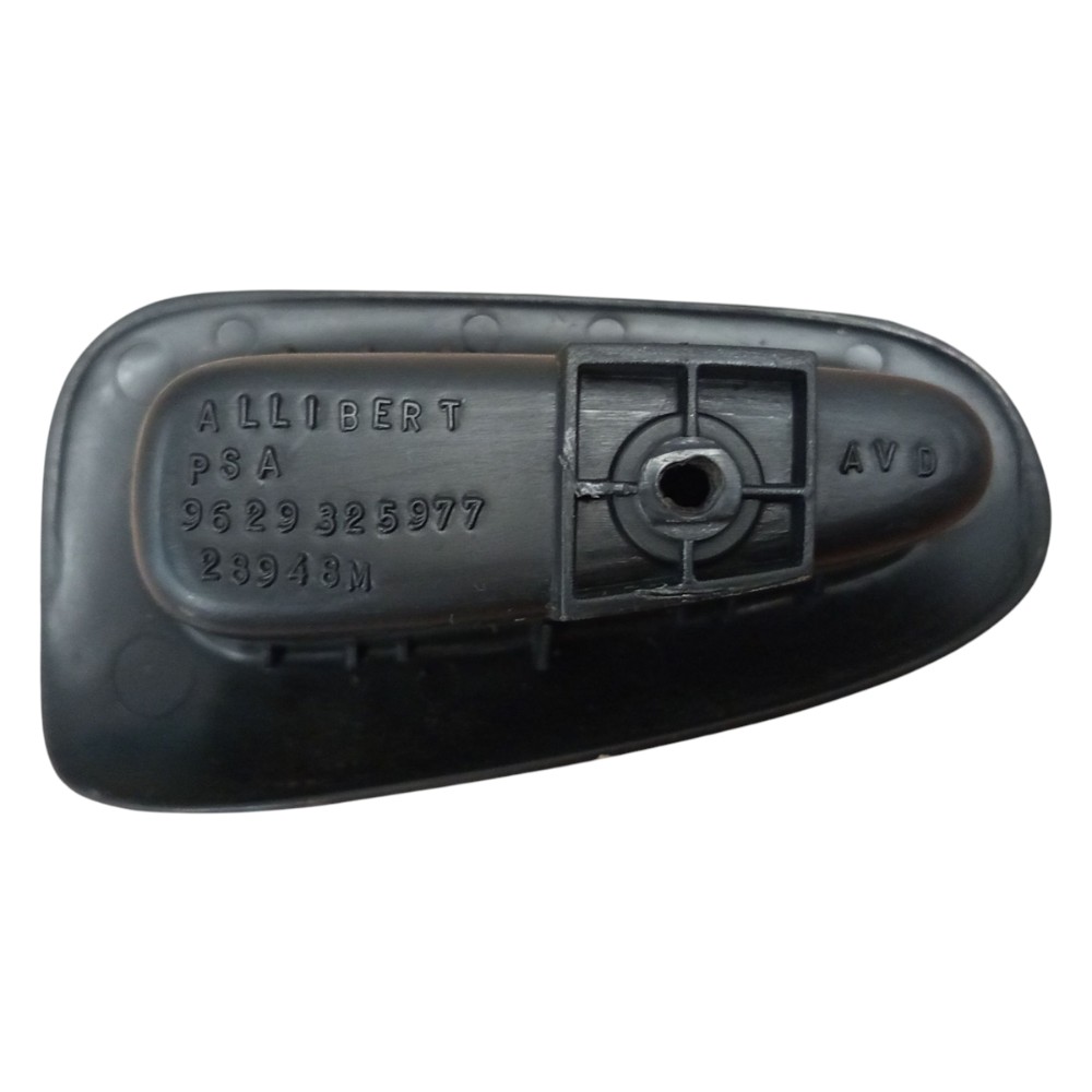 Puxador Porta Dianteira Direita Peugeot 206 2001 2002 A 2008 Preto Dianteira 7