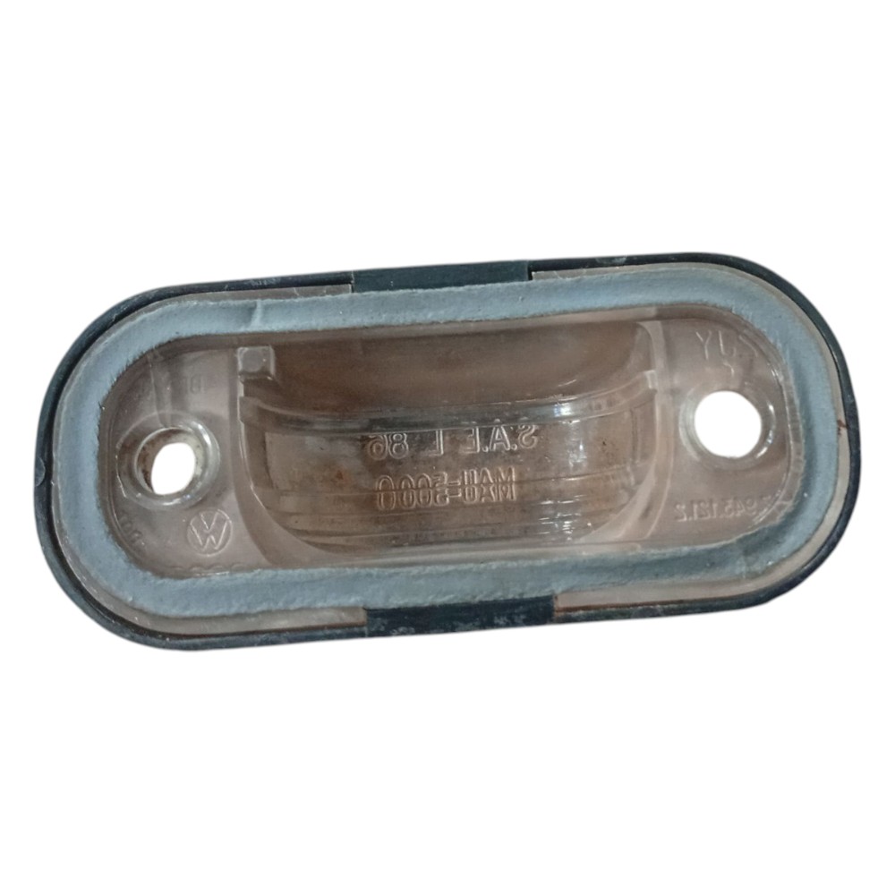 Acabamento Luz Placa Santana 91 93 95 97 99 2000 2002 A 2006 Preto 4