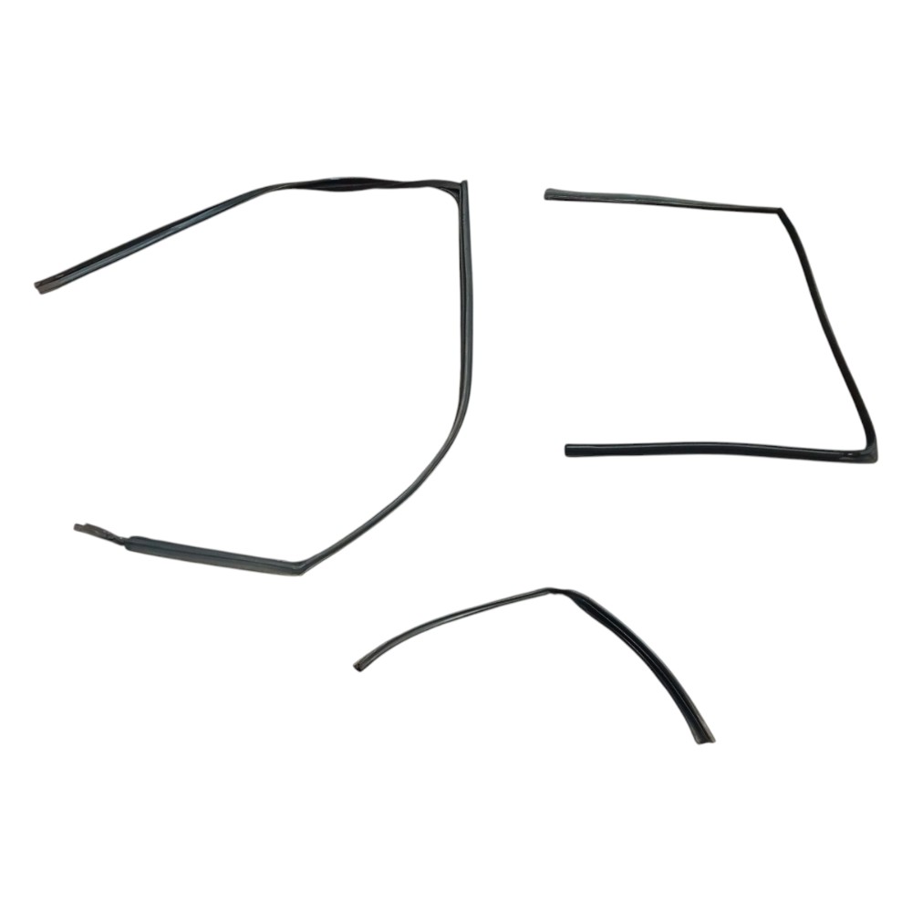 Kit Pestana Borracha Vidro Traseiro Esquerdo Omega 92 93 94 2