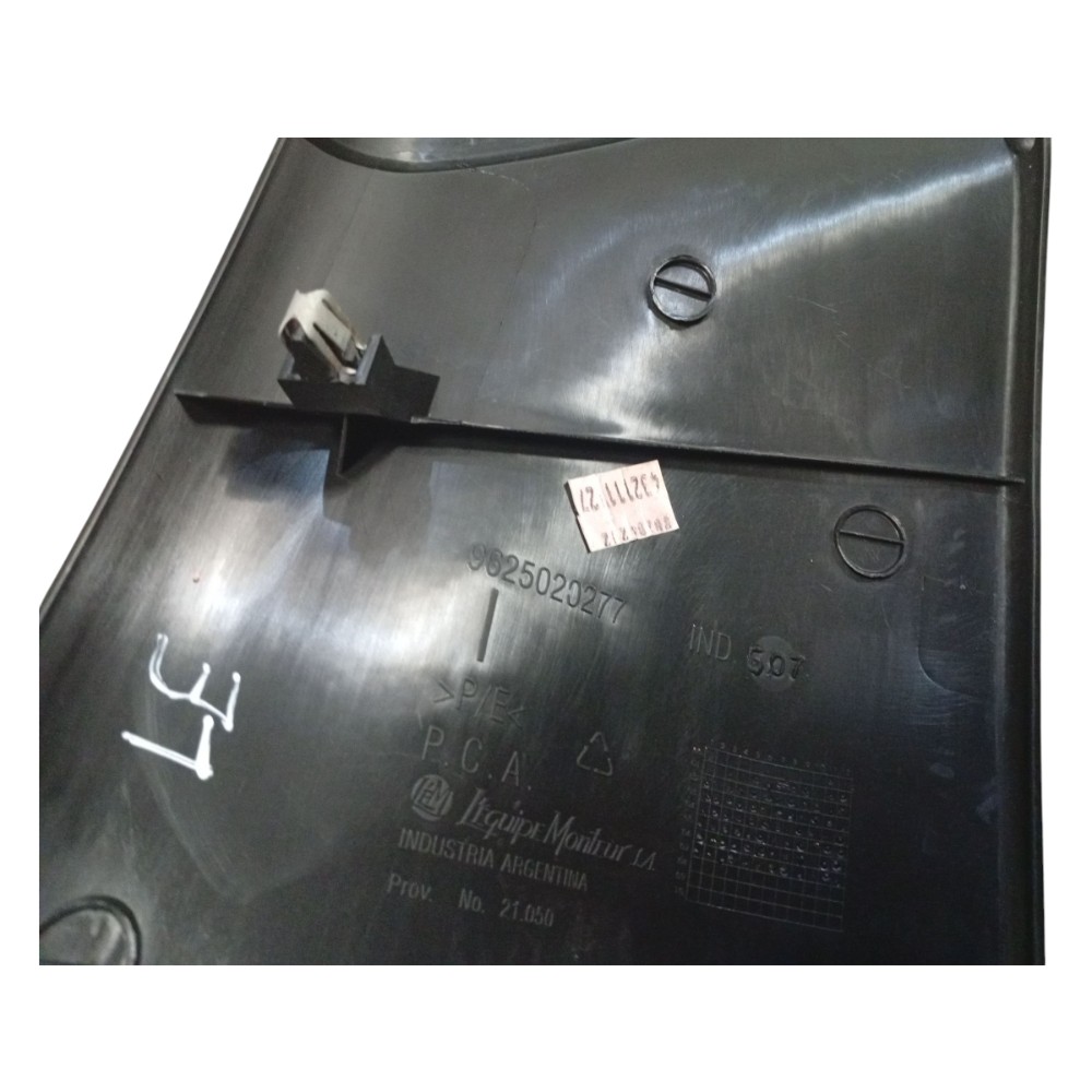 Moldura Coluna Lateral Tras Esquerda Peugeot 206 2001 A 2008 6