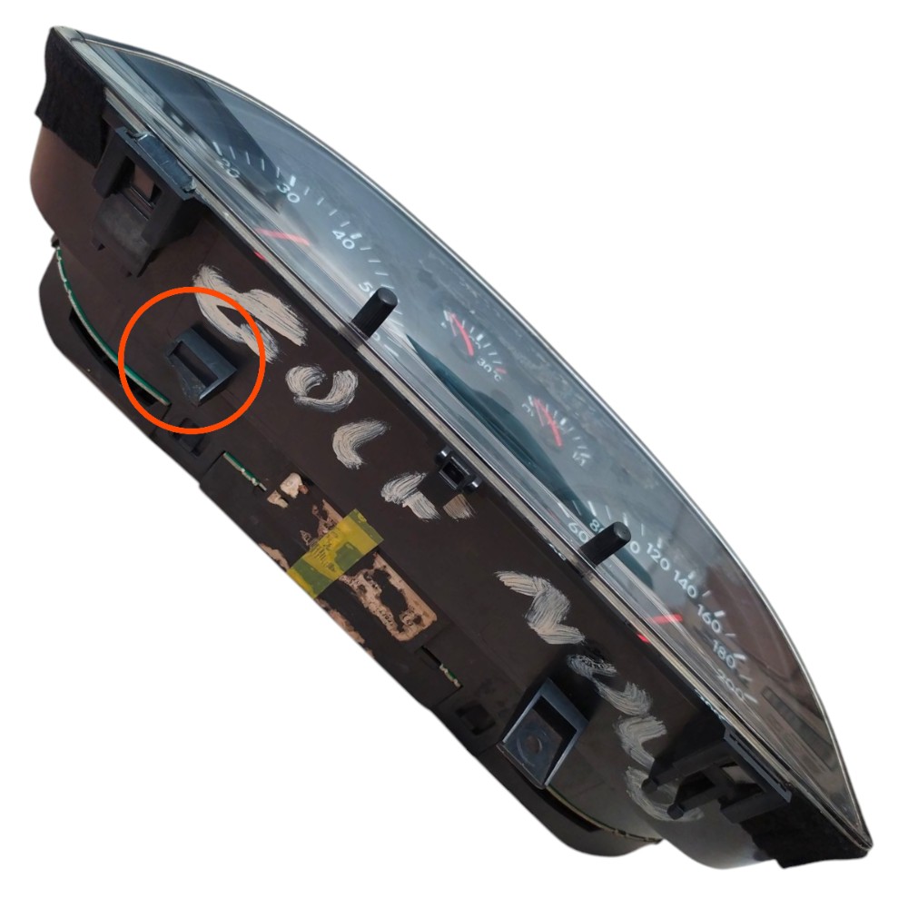 Painel Instrumentos Volkswagen Golf 2001 Mk4 Preto 3