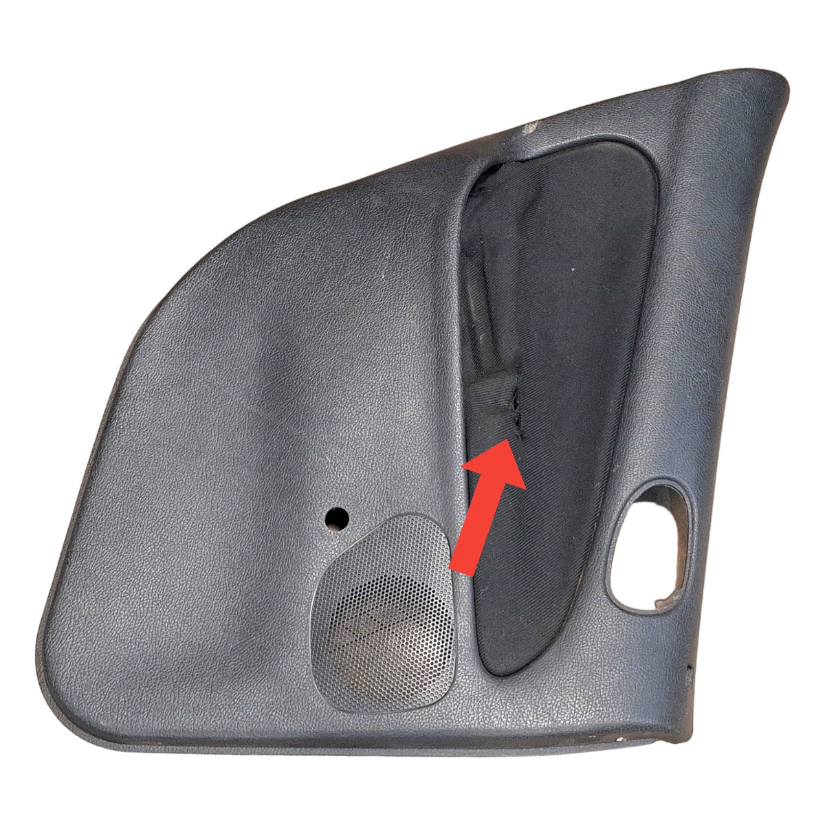 Forro Porta Tras. Esquerda Peugeot 206 2001 A 2007 Detalhe  Cinza 4