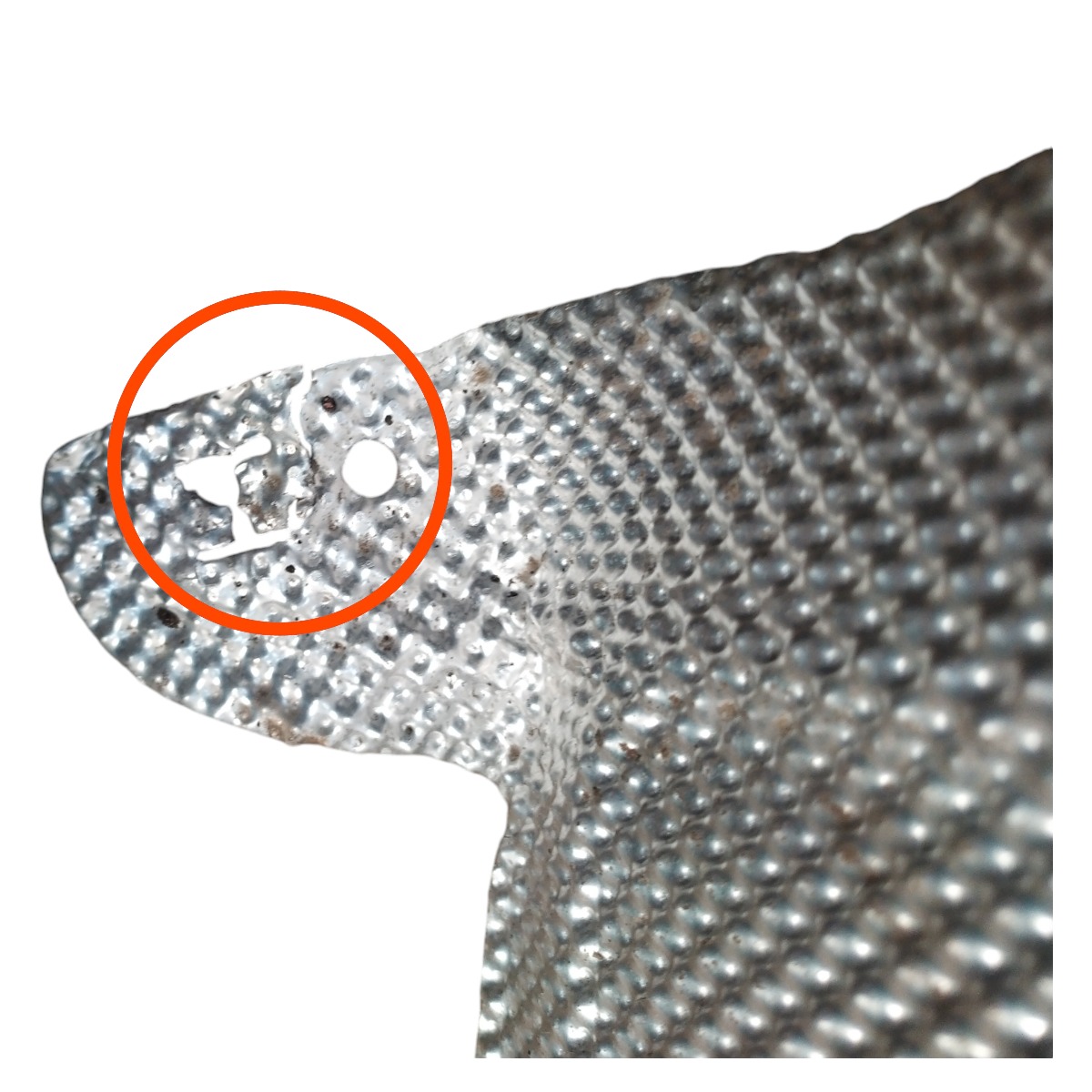 Defletor Calor Túnel Escape Peugeot 408 2012 A 2019 Detalhe 5