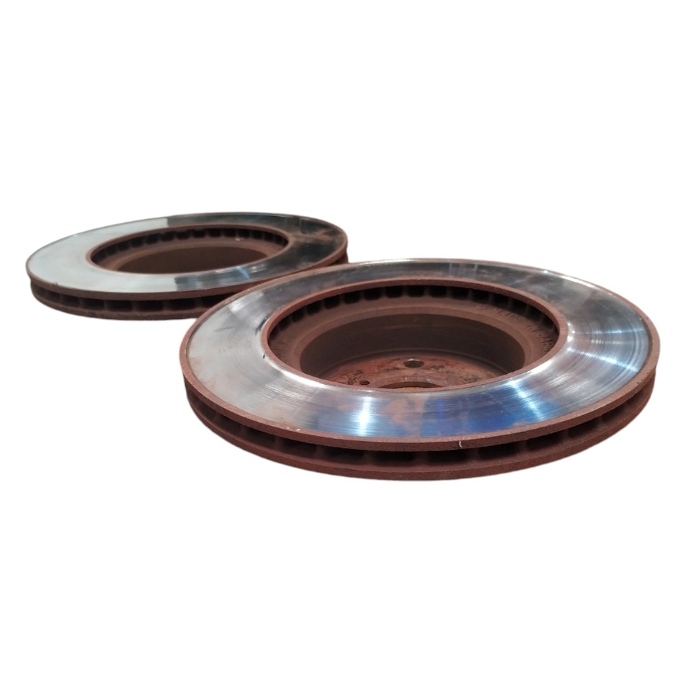 Par Disco Freio Dianteiro Subaru Legacy 94 95 96 97 99 Usado 4