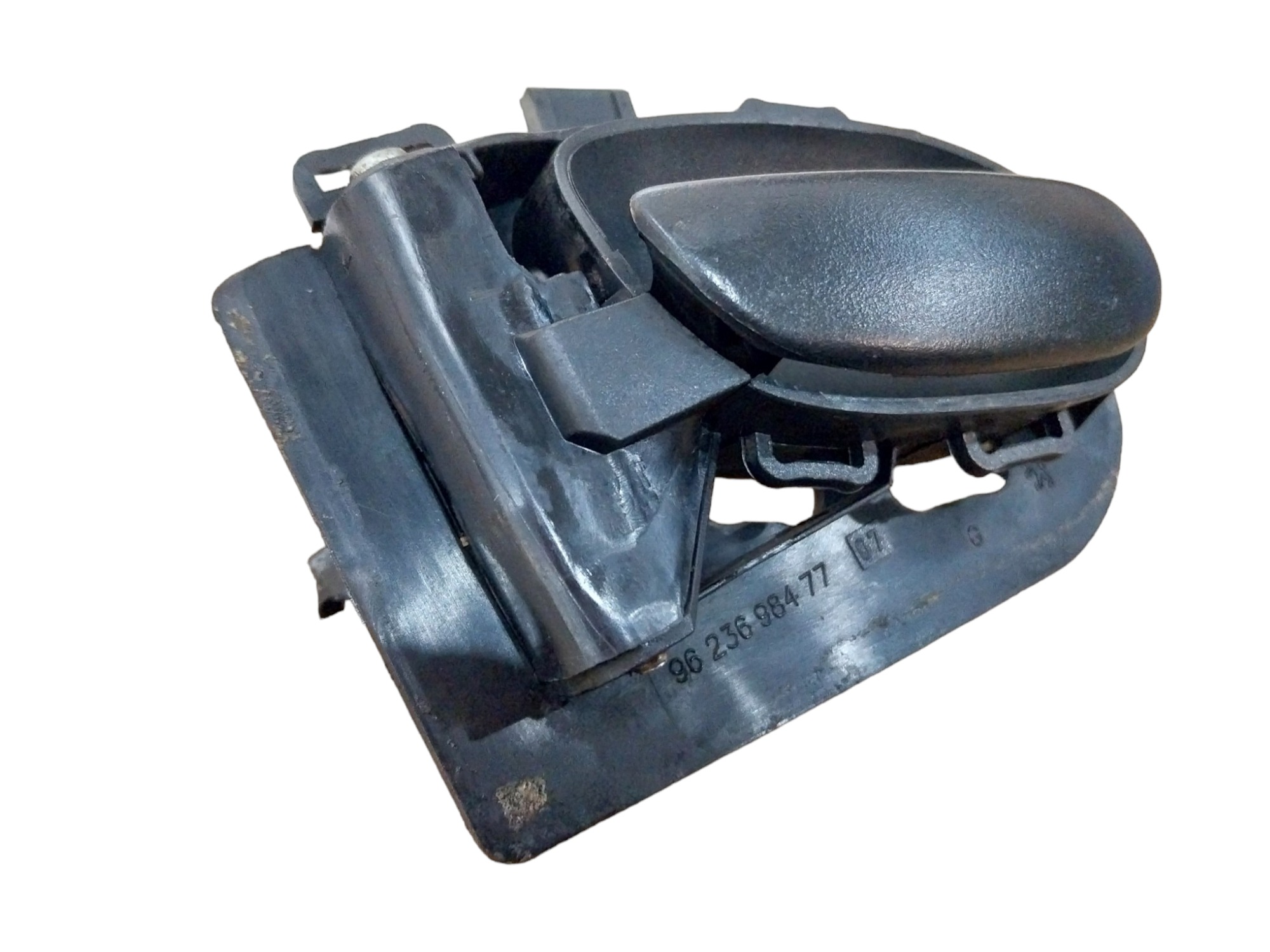 Maçaneta Interna Traseira Esquerda Peugeot 206 207 99 A 2011 Preto Traseira 5