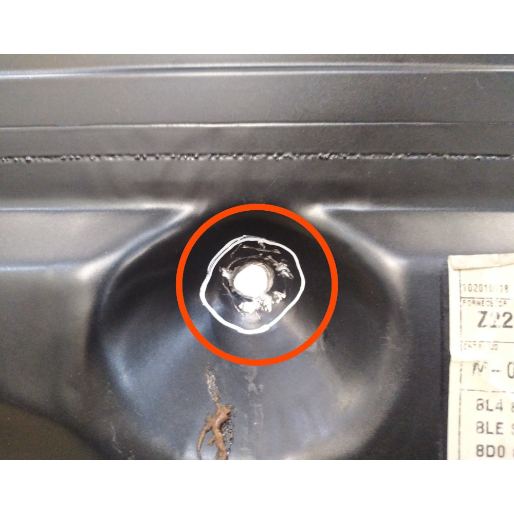 Arco Porta Traseira Esquerda Audi A3 97 98 2001 2002 A 2006 Traseira Esquerdo 3