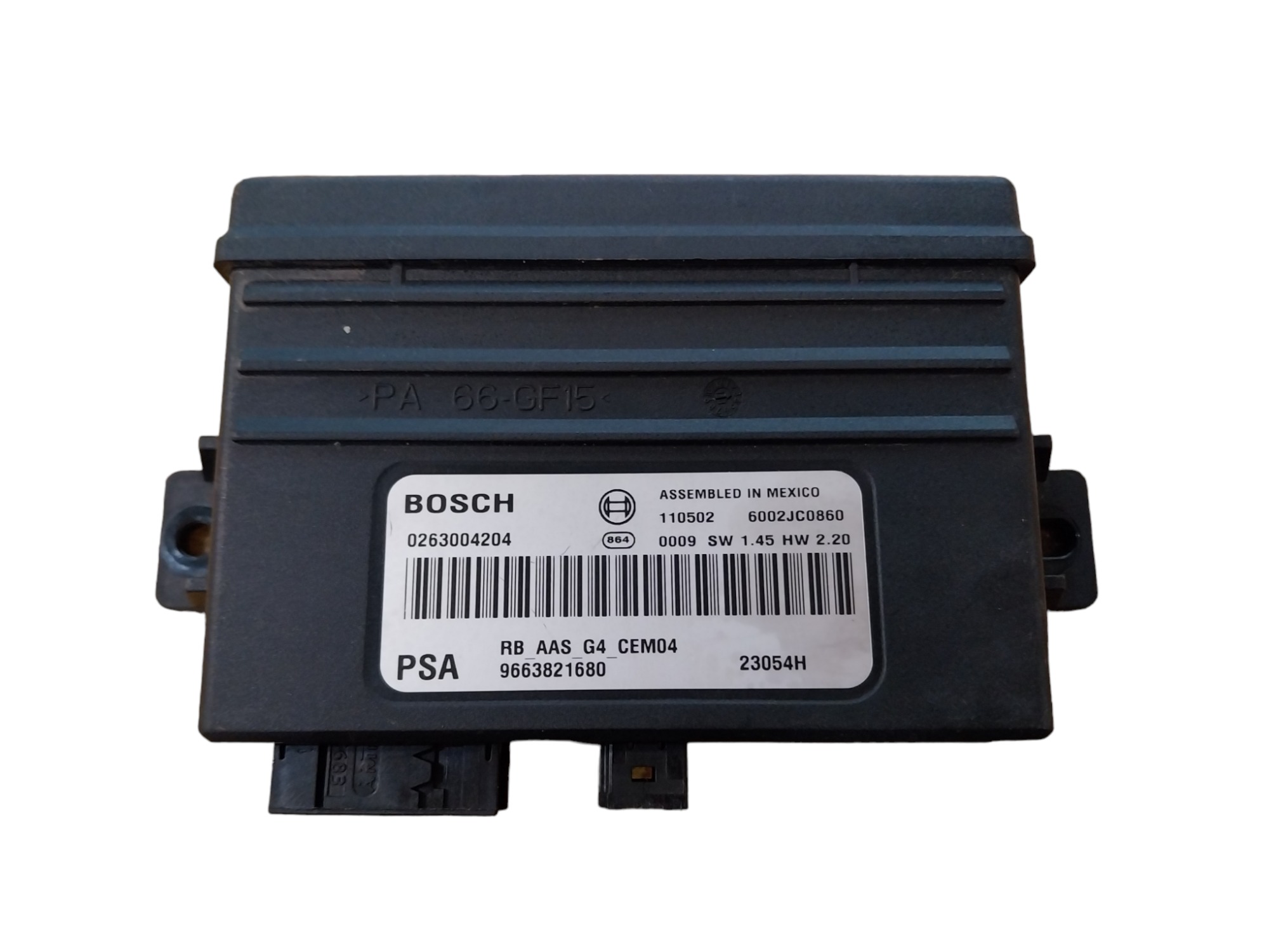 Módulo Sensor Estacionamento Peugeot 308 408 2012 2015 2019 Preto
