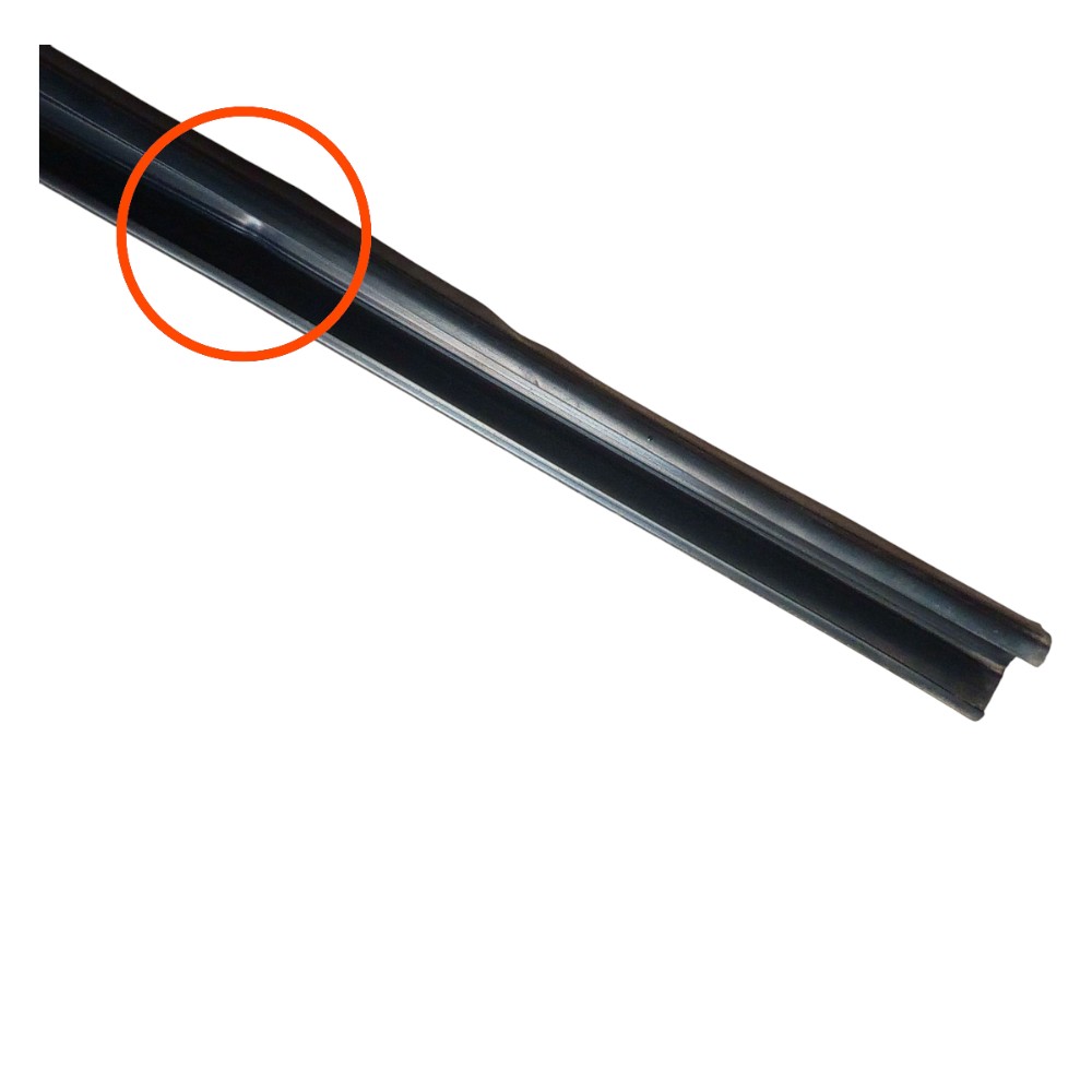 Kit Pestana Borracha Vidro Dianteiro Direito Focus 2009 2013 Preto 3