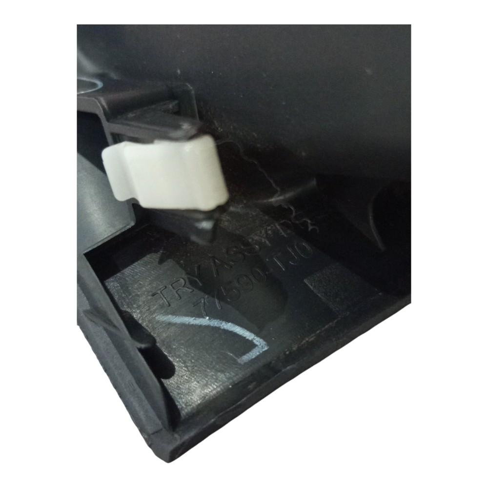 Porta Objetos Inferior Honda Fit 2009 2010 2011 2014 2015 Preto 2