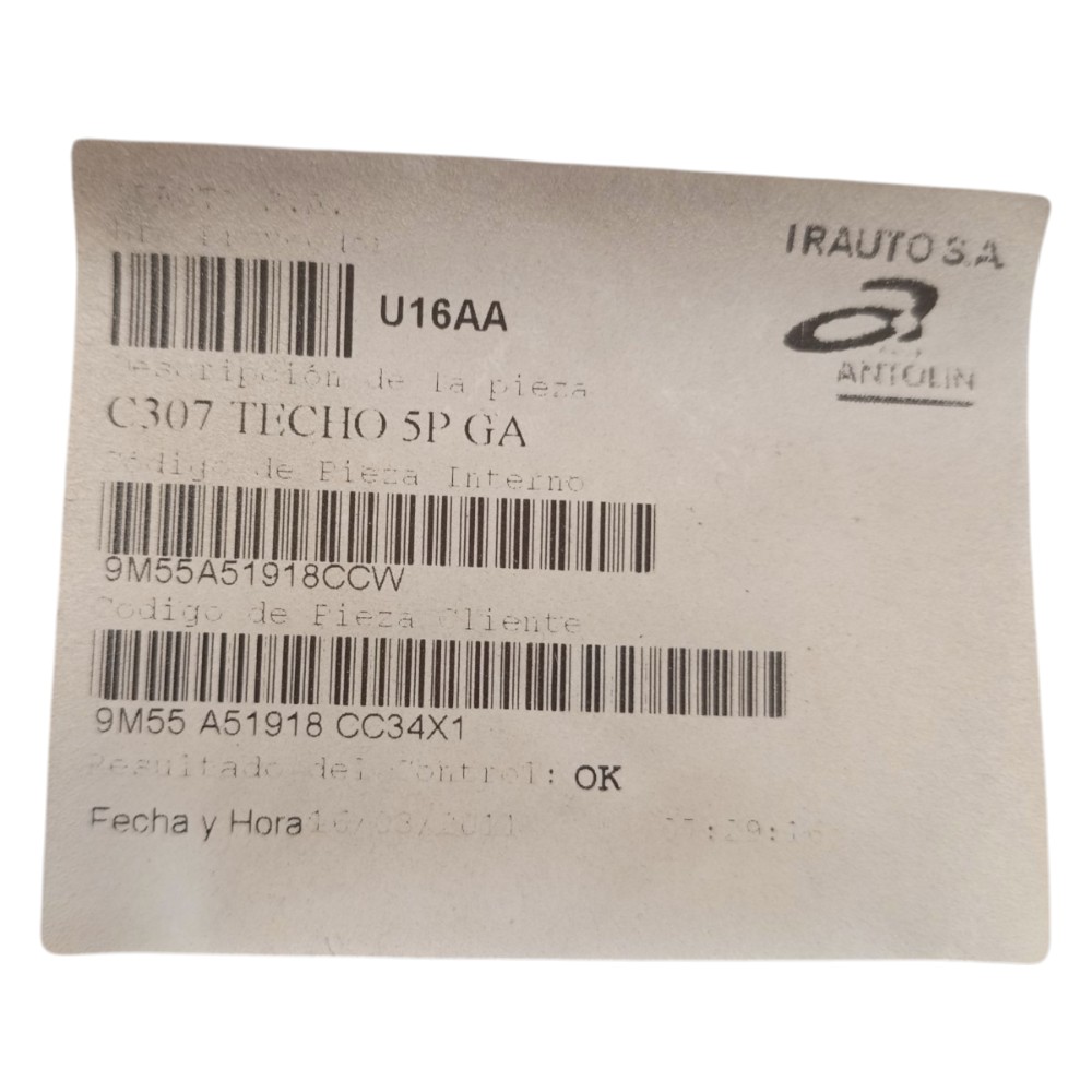 Forro Interno Teto Ford Focus Hatch 2009 2010 2011 2012 2013 4