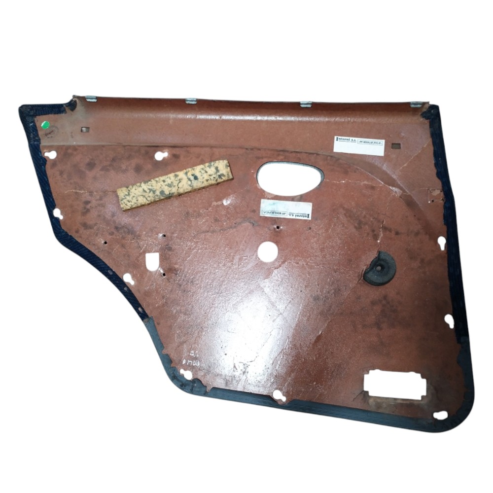 Forro Porta Traseira Direita Palio 97 98 2000 A 2003 Detalhe Azul 7