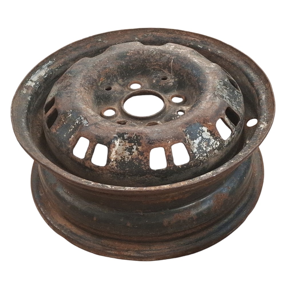 Roda Ferro Aro 13 Vw Gol Quadrado Voyage Saveiro 3056010251 4